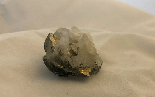 Quartz with Pyrite -  Peru | Of Coins & Crystals