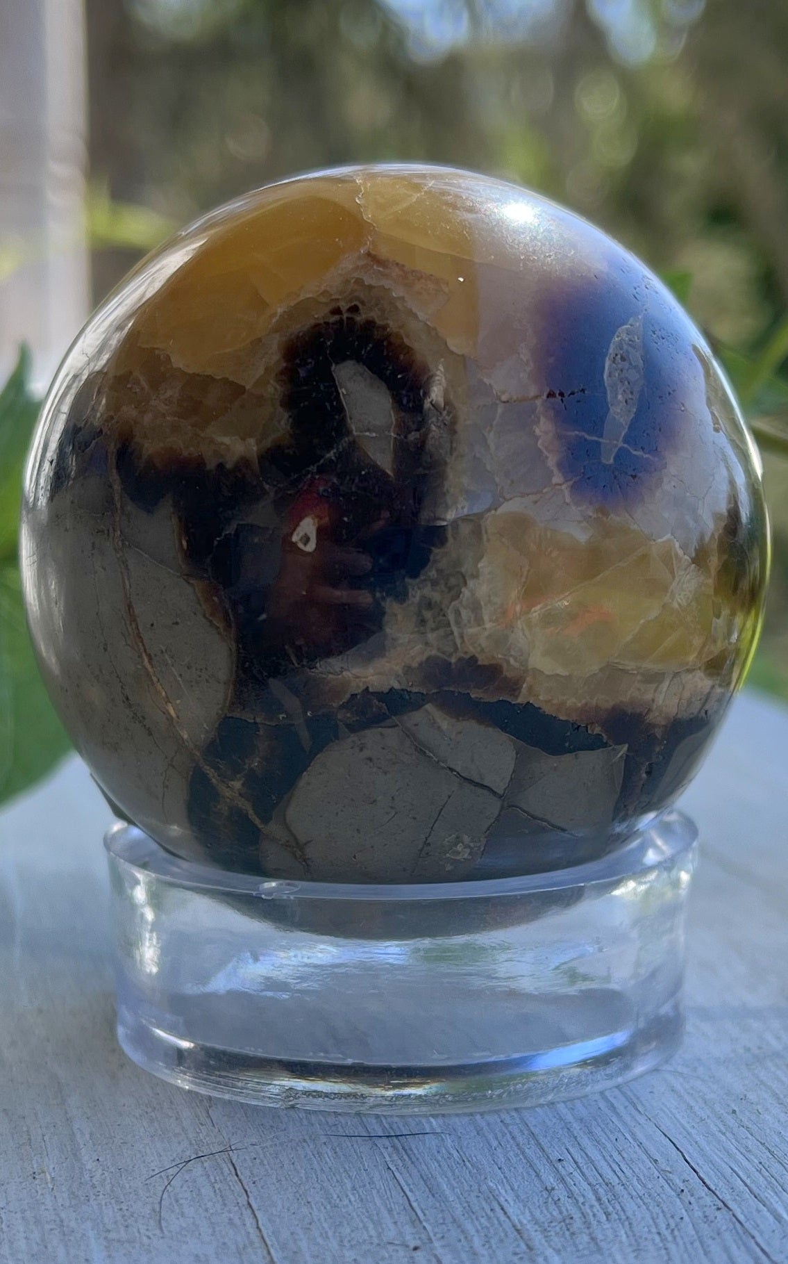 Utah Septarian Sphere