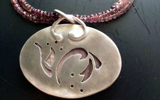 Willow Creek with Pink Spinel | Of Coins & Crystals