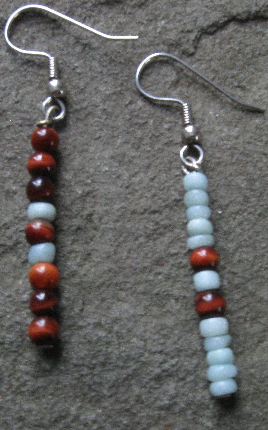 Amazonite & Red Tigereye | Of Coins & Crystals