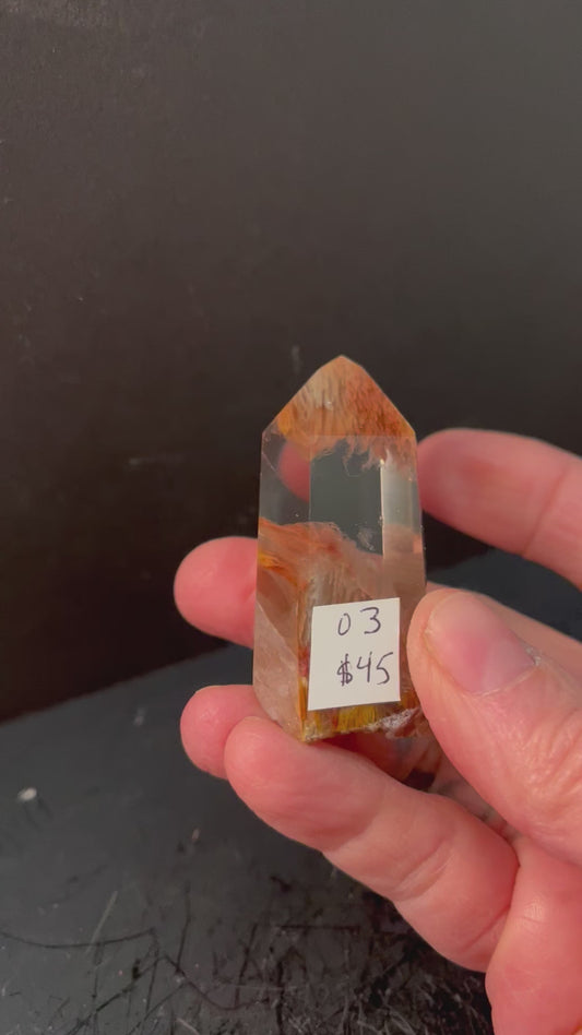 Amphibole Quartz 03 - Bahia, Brazil