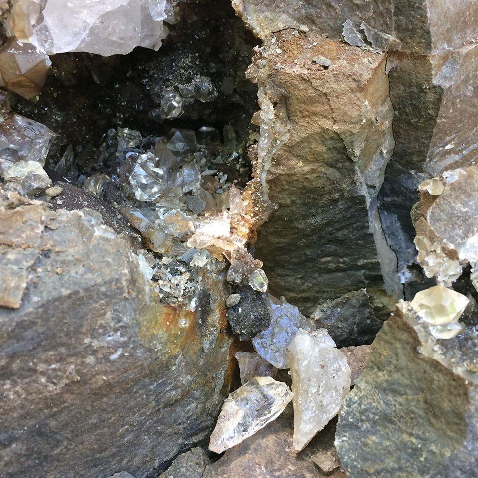 Herkimer Diamond Drusy 626-90 | Of Coins & Crystals