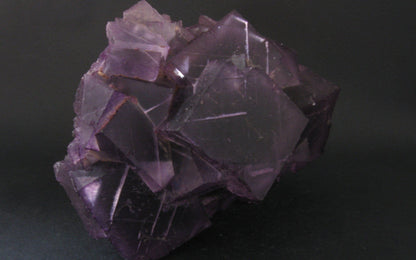 Purple Fluorite with Galena - Illinois | Of Coins & Crystals
